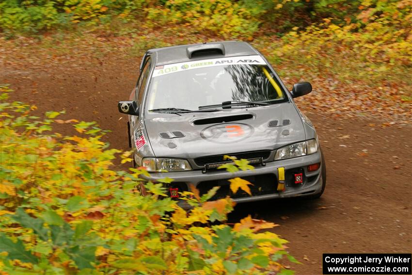 Dylan Gondyke / Ben Chuong Subaru Impreza on SS2, Bob Lake I.