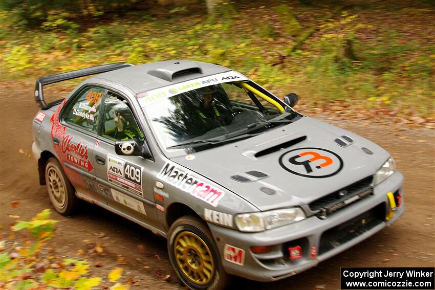 Dylan Gondyke / Ben Chuong Subaru Impreza on SS2, Bob Lake I.