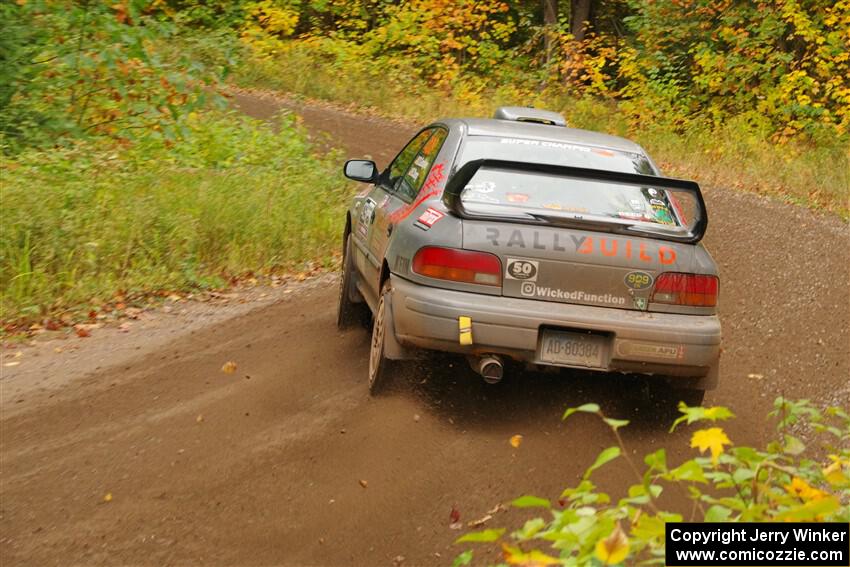 Dylan Gondyke / Ben Chuong Subaru Impreza on SS2, Bob Lake I.