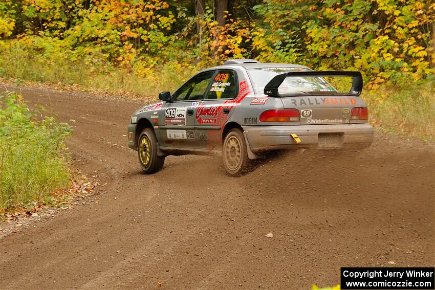 Dylan Gondyke / Ben Chuong Subaru Impreza on SS2, Bob Lake I.