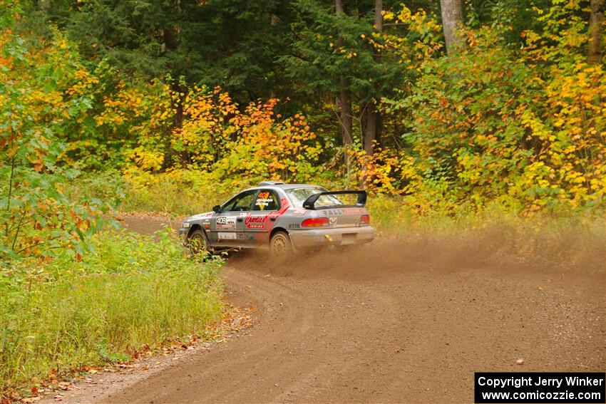 Dylan Gondyke / Ben Chuong Subaru Impreza on SS2, Bob Lake I.