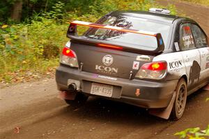 John Farrow / Michael Farrow Subaru WRX on SS2, Bob Lake I.