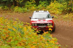 Dan Downey / Sammie Downey BMW 325is on SS2, Bob Lake I.