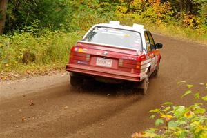 Dan Downey / Sammie Downey BMW 325is on SS2, Bob Lake I.