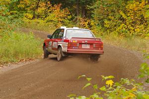 Dan Downey / Sammie Downey BMW 325is on SS2, Bob Lake I.