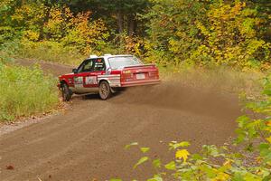 Dan Downey / Sammie Downey BMW 325is on SS2, Bob Lake I.