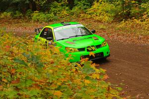 Mike Engle / Morgan Engle Subaru WRX STi on SS2, Bob Lake I.