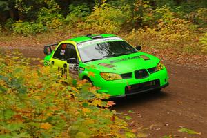 Mike Engle / Morgan Engle Subaru WRX STi on SS2, Bob Lake I.