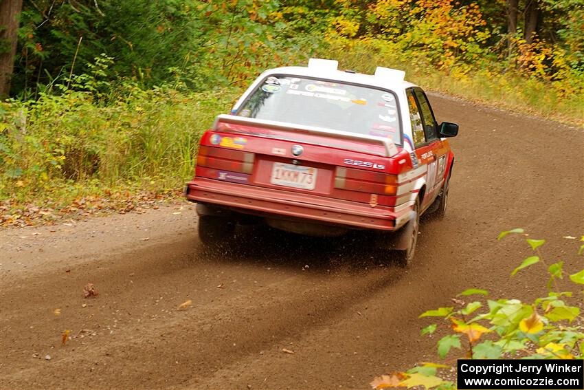 Dan Downey / Sammie Downey BMW 325is on SS2, Bob Lake I.