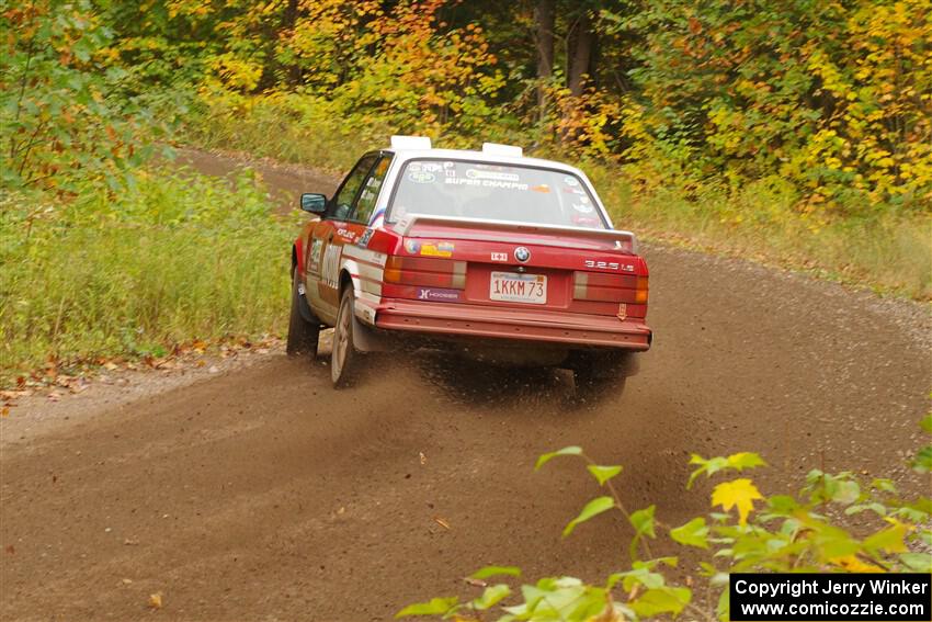 Dan Downey / Sammie Downey BMW 325is on SS2, Bob Lake I.