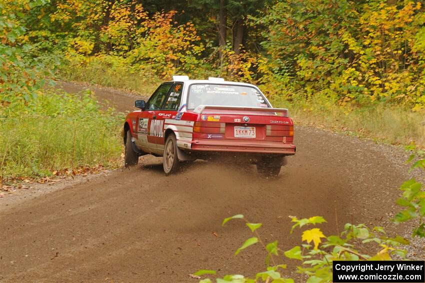 Dan Downey / Sammie Downey BMW 325is on SS2, Bob Lake I.