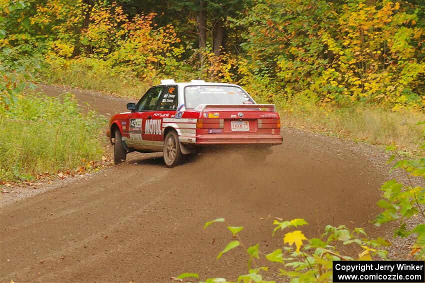 Dan Downey / Sammie Downey BMW 325is on SS2, Bob Lake I.