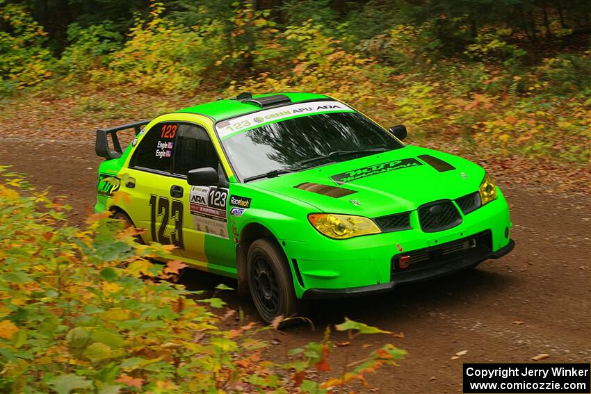 Mike Engle / Morgan Engle Subaru WRX STi on SS2, Bob Lake I.