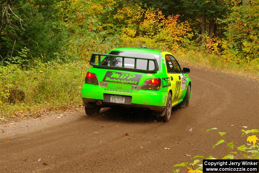 Mike Engle / Morgan Engle Subaru WRX STi on SS2, Bob Lake I.