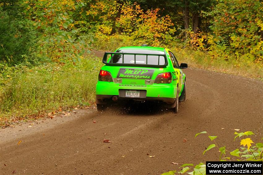 Mike Engle / Morgan Engle Subaru WRX STi on SS2, Bob Lake I.