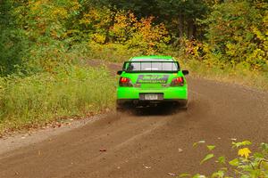 Mike Engle / Morgan Engle Subaru WRX STi on SS2, Bob Lake I.