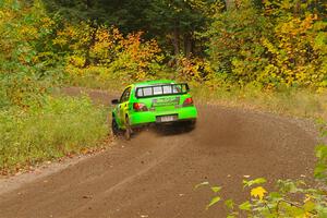 Mike Engle / Morgan Engle Subaru WRX STi on SS2, Bob Lake I.