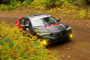 Chris Sladek / John Sharps Acura Integra on SS2, Bob Lake I.