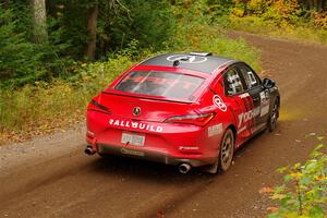 Chris Sladek / John Sharps Acura Integra on SS2, Bob Lake I.