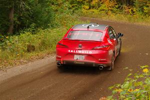 Chris Sladek / John Sharps Acura Integra on SS2, Bob Lake I.