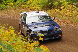 Ryan George / Heather Stieber-George BMW M3 on SS2, Bob Lake I.