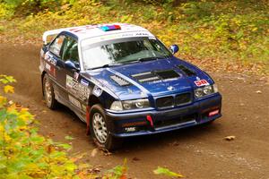 Ryan George / Heather Stieber-George BMW M3 on SS2, Bob Lake I.