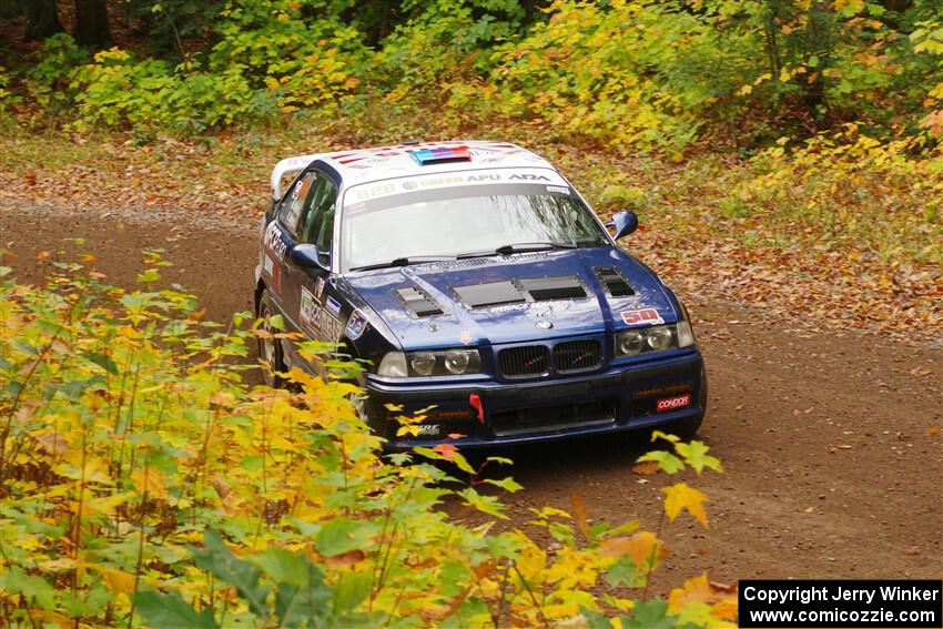 Ryan George / Heather Stieber-George BMW M3 on SS2, Bob Lake I.