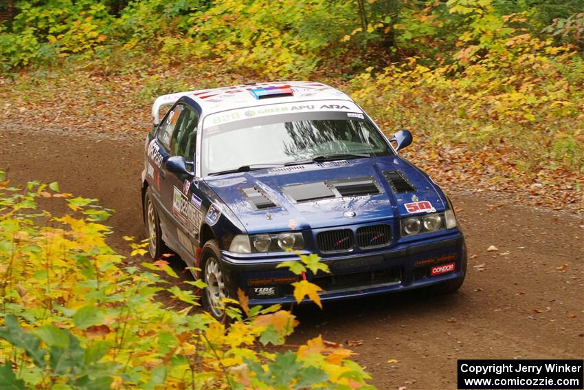 Ryan George / Heather Stieber-George BMW M3 on SS2, Bob Lake I.