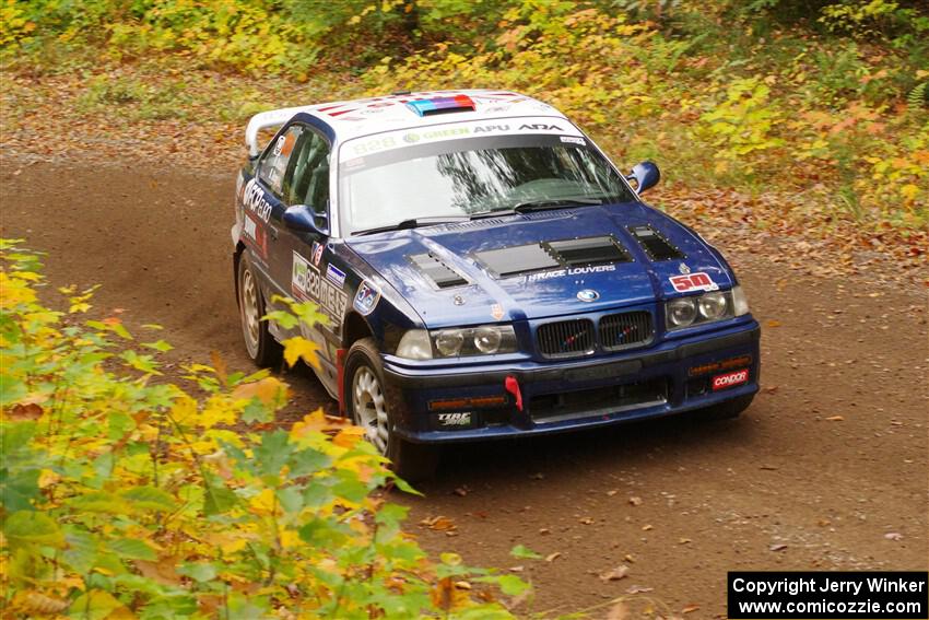 Ryan George / Heather Stieber-George BMW M3 on SS2, Bob Lake I.