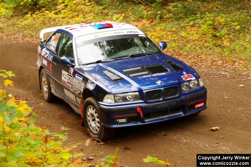 Ryan George / Heather Stieber-George BMW M3 on SS2, Bob Lake I.