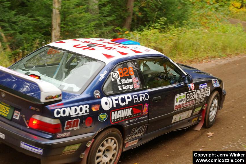 Ryan George / Heather Stieber-George BMW M3 on SS2, Bob Lake I.