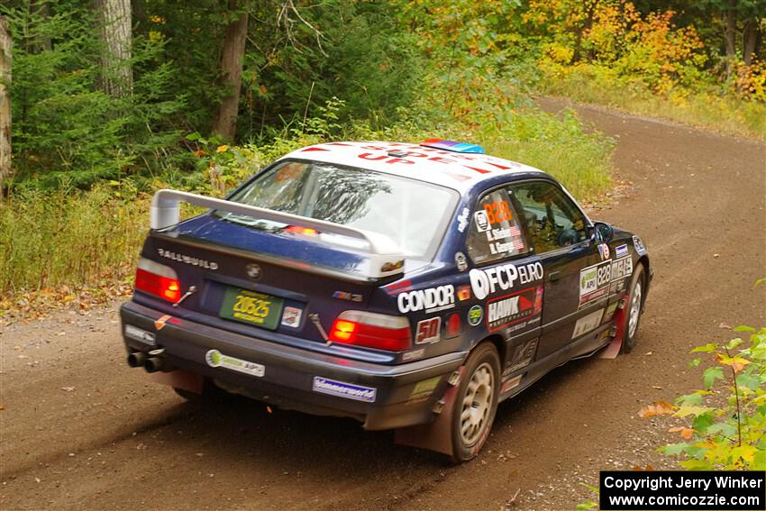 Ryan George / Heather Stieber-George BMW M3 on SS2, Bob Lake I.