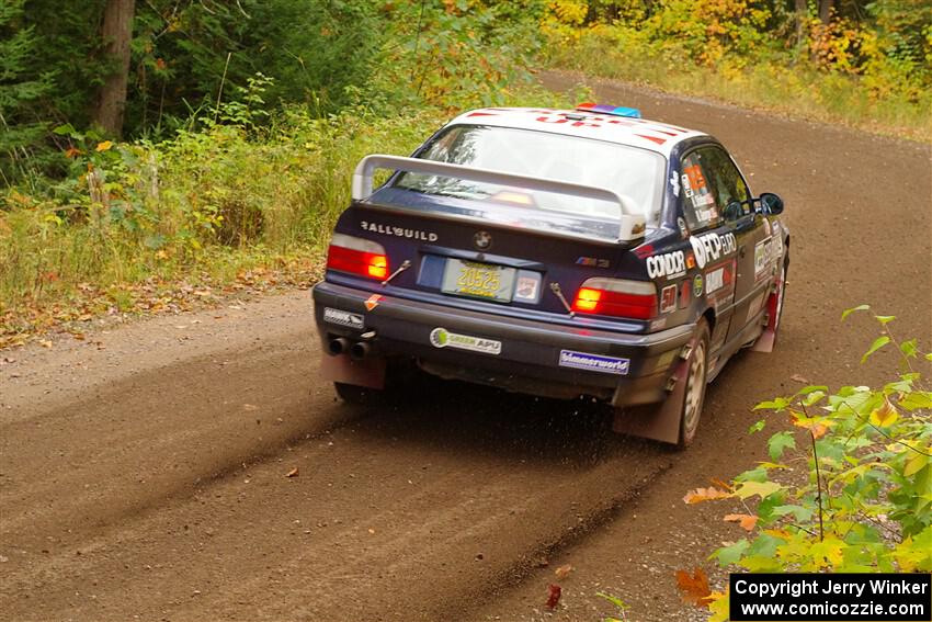 Ryan George / Heather Stieber-George BMW M3 on SS2, Bob Lake I.