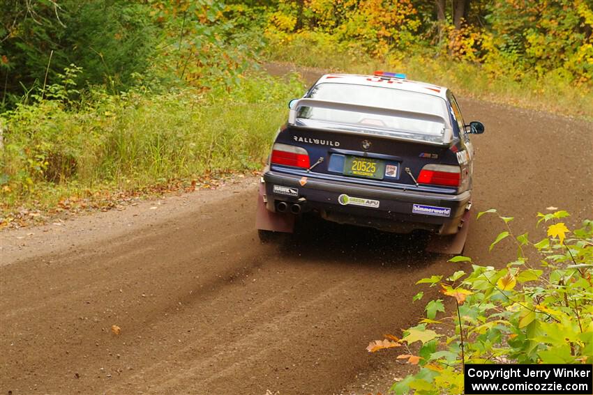 Ryan George / Heather Stieber-George BMW M3 on SS2, Bob Lake I.