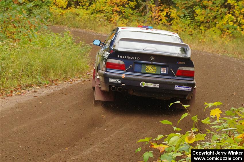 Ryan George / Heather Stieber-George BMW M3 on SS2, Bob Lake I.