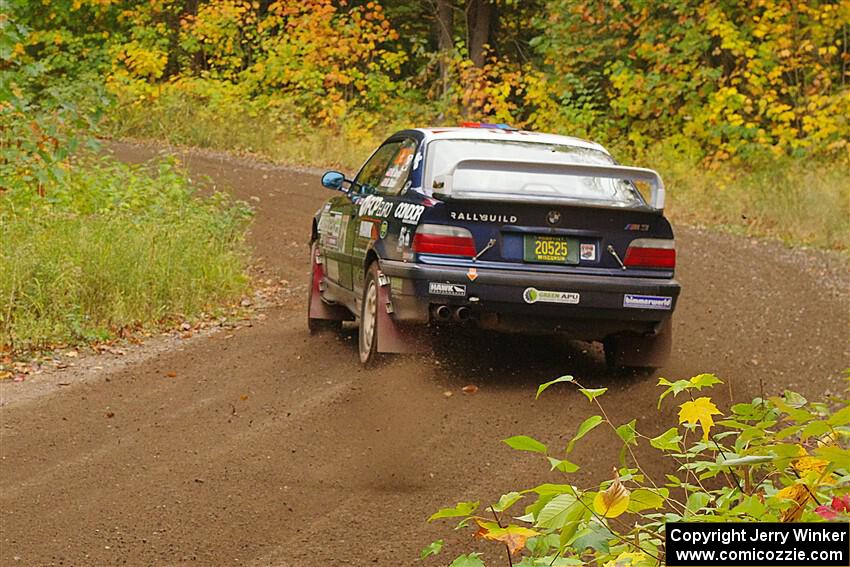 Ryan George / Heather Stieber-George BMW M3 on SS2, Bob Lake I.