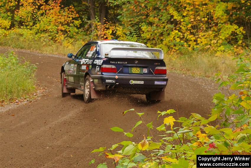 Ryan George / Heather Stieber-George BMW M3 on SS2, Bob Lake I.