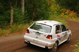 Tim O'Neil / Constantine Mantopoulos VW Rallye Golf on SS2, Bob Lake I.