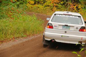 Tim O'Neil / Constantine Mantopoulos VW Rallye Golf on SS2, Bob Lake I.