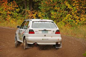 Tim O'Neil / Constantine Mantopoulos VW Rallye Golf on SS2, Bob Lake I.