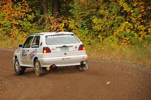 Tim O'Neil / Constantine Mantopoulos VW Rallye Golf on SS2, Bob Lake I.