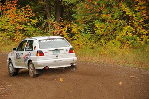 Tim O'Neil / Constantine Mantopoulos VW Rallye Golf on SS2, Bob Lake I.