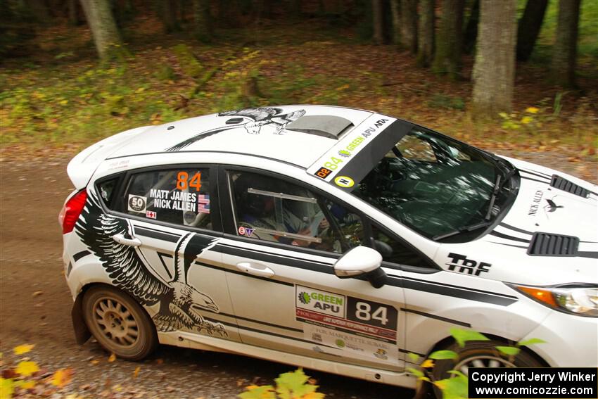 Nick Allen / Matt James Ford Fiesta ST on SS2, Bob Lake I.