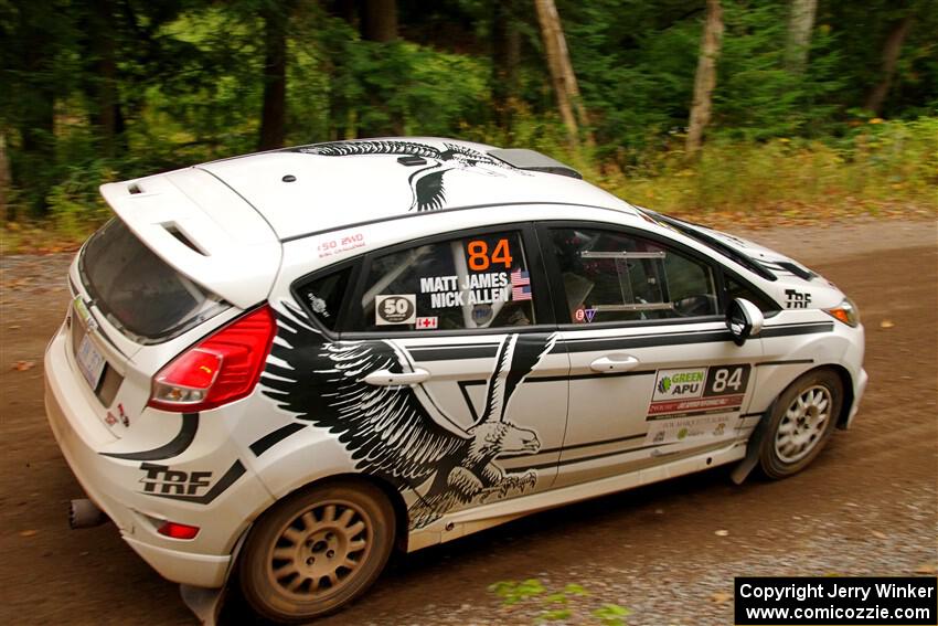 Nick Allen / Matt James Ford Fiesta ST on SS2, Bob Lake I.