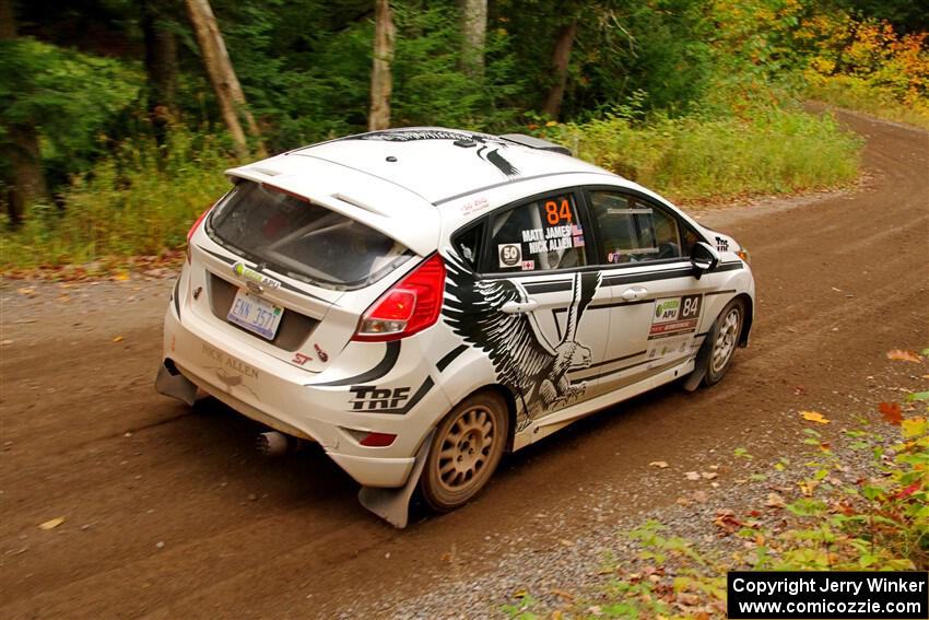 Nick Allen / Matt James Ford Fiesta ST on SS2, Bob Lake I.