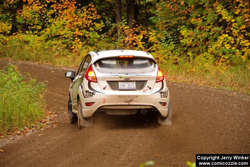 Nick Allen / Matt James Ford Fiesta ST on SS2, Bob Lake I.