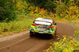 Sumit Panjabi / Michelle Rogers Mitsubishi Lancer Evo X on SS2, Bob Lake I.