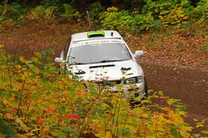 Jordon Haberer / Drew Staples Subaru Impreza on SS2, Bob Lake I.