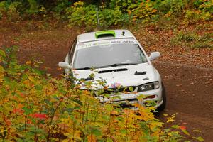 Jordon Haberer / Drew Staples Subaru Impreza on SS2, Bob Lake I.