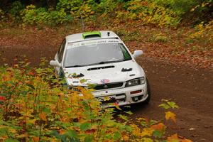 Jordon Haberer / Drew Staples Subaru Impreza on SS2, Bob Lake I.